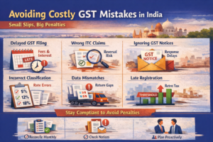 Common GST compliance mistakes businesses should avoid in India