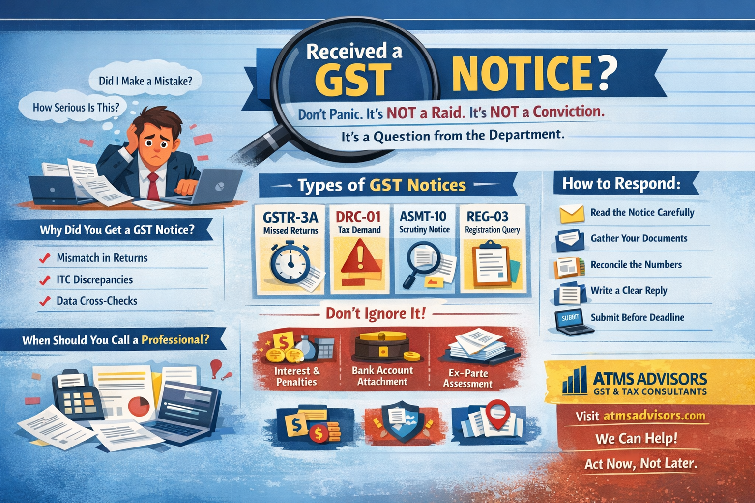 GST Notice - tax advisory services
